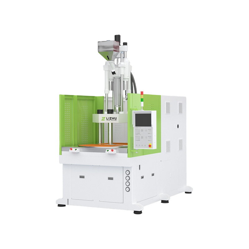 Máquina de moldagem por injeção vertical de mesa rotativa
