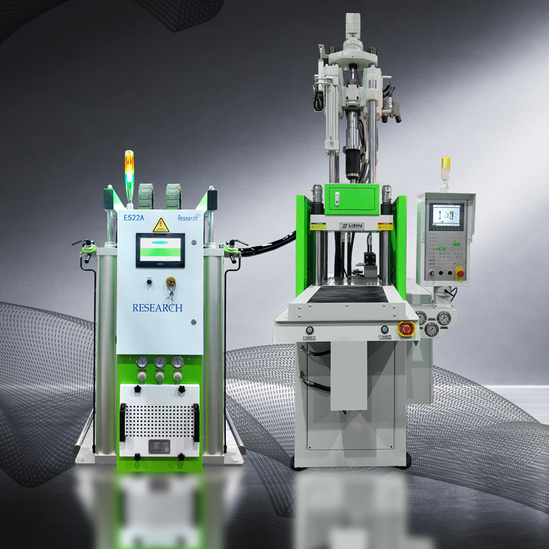 Máquina de moldagem por injeção vertical LSR-Silicon